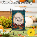 ‘His Grace Falls On Us Appliqué’ Decorative Flag