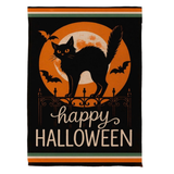 ‘Pet Central Moonlit Black Cat’ Decorative Flag