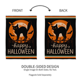 ‘Pet Central Moonlit Black Cat’ Decorative Flag