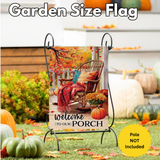‘Welcome to Our Porch’ Decorative Flag