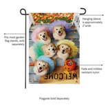 ‘Pet Central Puppy Ballerinas’ Decorative Flag