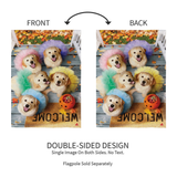 ‘Pet Central Puppy Ballerinas’ Decorative Flag
