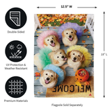 ‘Pet Central Puppy Ballerinas’ Decorative Flag