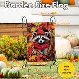 ‘Cozy Racoon’ Decorative Flag