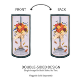 ‘Fall Garden Rake & Mums’ Decorative Banner Flag