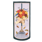 ‘Fall Garden Rake & Mums’ Decorative Banner Flag