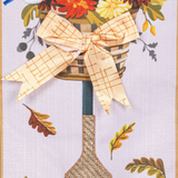 ‘Fall Garden Rake & Mums’ Decorative Banner Flag