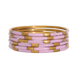 BuDha Girl, Lilac Veda Bangles, Set of 6