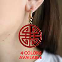 Canvas Style Jenson Dangle Earrings