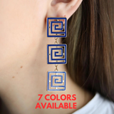 Canvas Style Gretchen Linked Earrings