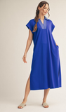 JODIFL Stitch Detail Midi Dress, Assorted Colors