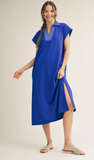 JODIFL Stitch Detail Midi Dress, Assorted Colors