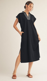 JODIFL Stitch Detail Midi Dress, Assorted Colors