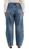 JUDY BLUE, PETITE HW Marlow Arc Jean, DK Time Weathered Indigo