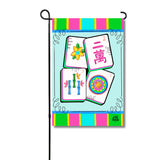 ‘Mahjong Garden Glam’ Decorative Flag