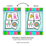 ‘Mahjong Garden Glam’ Decorative Flag