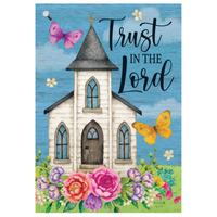 ‘Trust Church’ Decorative Flag