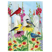 ‘Songbird Fence’ Decorative Flag