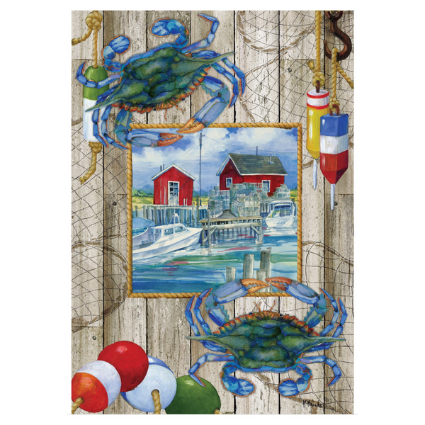 ‘Crab Shack’ Decorative Flag