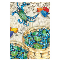 ‘Crab Baskets’ Decorative Flag