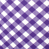 SWIG “Gameday Gingham Purple + Yellow” Medium Iced Cup Coolie