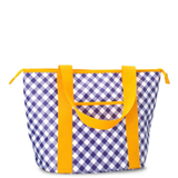SWIG “GameDay Gingham Purple + Yellow” Zippi Lunch Bag