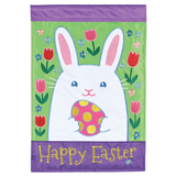 ‘Happy Easter Bunny Head’ Decorative Flag