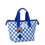 SWIG “GameDay Gingham Royal” Lunchi Lunch Bag