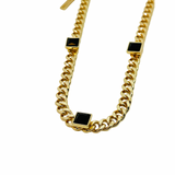 Jane Marie Tiera SQ. Clear Necklace