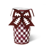 SWIG “Gameday Gingham Maroon ” 24oz Party Cup