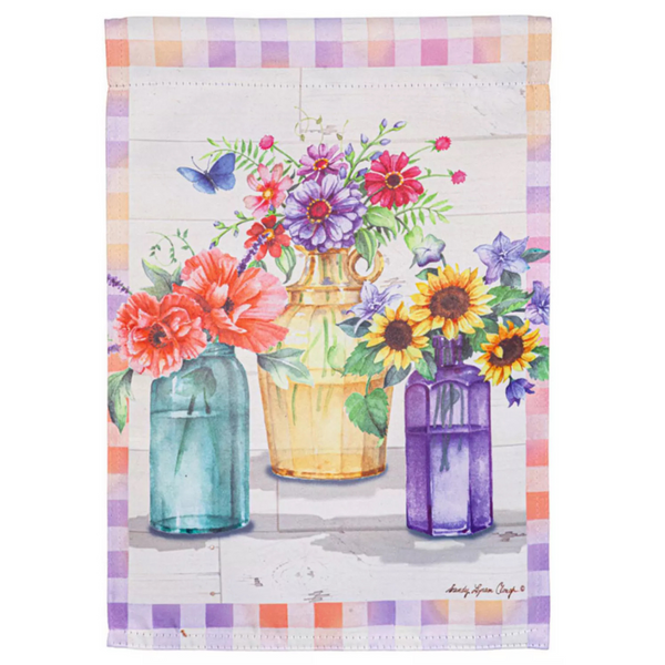 ‘Patchwork Garden’ Decorative Flag