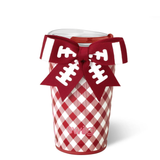 SWIG “Gameday Gingham Crimson ” 24oz Party Cup
