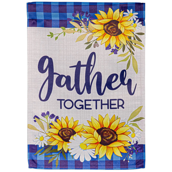 ‘Gather’ Decorative Flag