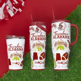 SWIG Leakproof To-Go 30oz Tumbler, ‘Tailgates in Tuscaloosa’