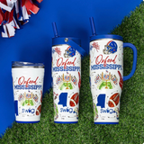 SWIG Leakproof To-Go 30oz Tumbler, ‘Tailgates in Oxford’