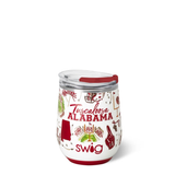 Swig “Tailgates in Tuscaloosa” 12oz Stemless Wine Cup