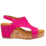 Maker’s Shoes “Barbara” Rhinestone Wedge, Assorted Colors