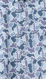 Simply Southern Men’s Coastal Button Down, Blue Camo