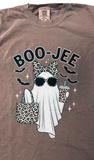 Boo-Jee Leopard Ghost T-Shirt in Espresso