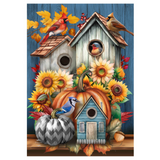 ‘Fall Feathered Friends’ Decorative Flag