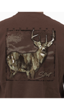 SOUTHERN STRUT, Camo Print Deer T-Shirt