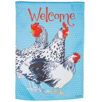 ‘Chickens’ Decorative Flag