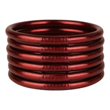 BuDha Girl, Merlot All Weather Bangle Set/6