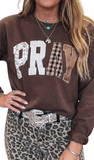 LDC, Embroidered PRAY Sweatshirt