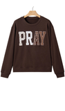 LDC, Embroidered PRAY Sweatshirt