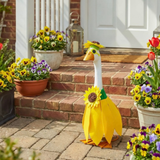 Giddy’s Porch Goose Outfit, Sunflower