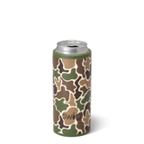 SWIG “Hunting Camo” 12oz Skinny Can Cooler