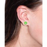 Sorrelli London Stud Earrings in Electric Green