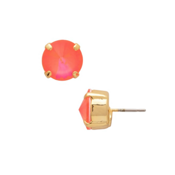Sorrelli London Stud Earrings in Electric Hyacinth