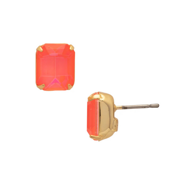 Sorrelli Octavia Stud Earrings in Electric Hyacinth